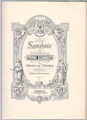 Bild des Verkufers fr Klavierstcke zu zwei Hnden von Schubert, Schumann und Brahms (Breitkopf u. Peters). zum Verkauf von Antiquariat Bcherstapel