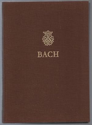 Bild des Verkufers fr Johann Sebastian Bach. Neue Ausgabe smtlicher Werke. Serie II, Band 2. Lutherische Messen und einzelne Messenstze. Kritischer Bericht. zum Verkauf von Antiquariat Bcherstapel