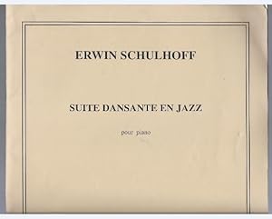 Bild des Verkufers fr Suite dansante en Jazz pour Piano. zum Verkauf von Antiquariat Bcherstapel