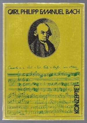 Bild des Verkufers fr Carl Philipp Emanuel Bach (= Konzepte 1). zum Verkauf von Antiquariat Bcherstapel