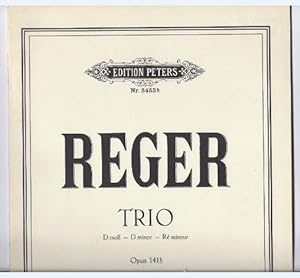 Seller image for Trio d-Moll fr Violine, Bratsche und Violoncello op. 141b (= Edition Peters, Nr. 3453b). Stimmen. for sale by Antiquariat Bcherstapel
