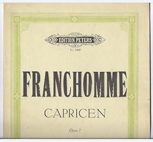 Bild des Verkufers fr 12 Capricen fr das Violoncello, Op. 7 (= Edition Peters, Nr. 3469). zum Verkauf von Antiquariat Bcherstapel
