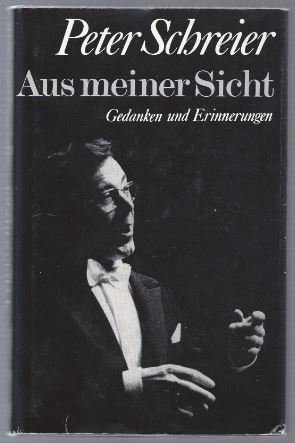 Seller image for Aus meiner Sicht. Gedanken und Erinnerungen. for sale by Antiquariat Bcherstapel