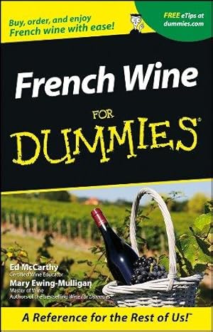 Seller image for French Wine For Dummies for sale by WeBuyBooks