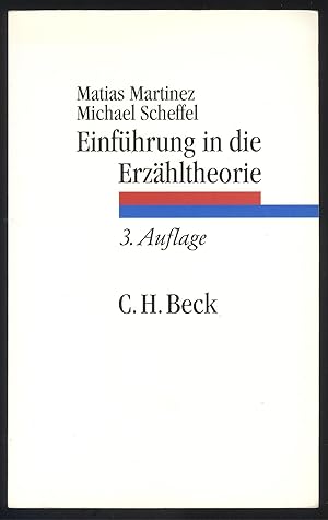 Bild des Verkufers fr Einfhrung in die Erzhltheorie. zum Verkauf von Versandantiquariat Markus Schlereth