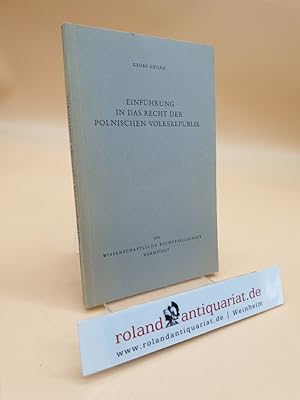 Einführung in das Recht der Polnischen Volksrepublik