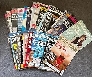[ 28 Hefte ] Konvolut Philosophie Magazin.
