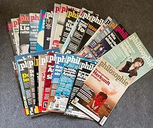 Bild des Verkufers fr [ 28 Hefte ] Konvolut Philosophie Magazin. zum Verkauf von Fundus-Online GbR Borkert Schwarz Zerfa