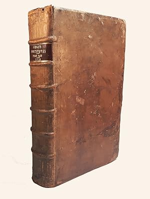 Imagen del vendedor de THE FIRST PART OF THE INSTITUTES OF THE LAWS OF ENGLAND: Or, A Commentary upon Littleton, Not the Name of the Author only, but of the Law it self. Also three learned Tracts of the same Author: the first, his Reading upon the 27th of Edward the First, Entituled, The Statute of Levying Fines: The second, Of Bail and Mainprize: And the third, his Compleat Copyholder. a la venta por Thompson Rare Books - ABAC / ILAB