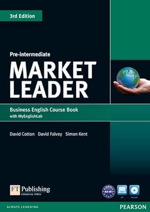 Seller image for Market Leader 3rd Edition Pre-Intermediate Coursebook with DVD-ROM and MyEnglishLab Student online access code Pack for sale by AHA-BUCH GmbH