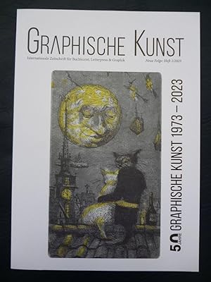 Graphische Kunst 1. Heft 2023 Ausgabe B mit Originalgraphik-Beilagen