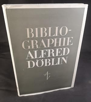 Seller image for Bibliographie Alfred Dblin. for sale by ANTIQUARIAT Franke BRUDDENBOOKS