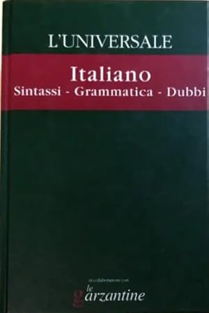 Immagine del venditore per Italiano. Grammatica, sintassi, dubbi. venduto da FIRENZELIBRI SRL