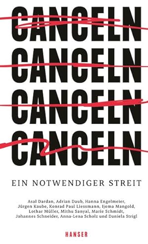 Seller image for Canceln: Ein notwendiger Streit for sale by buchlando-buchankauf