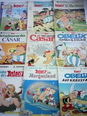 Asterix. 9 Bände