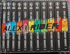 Image du vendeur pour Alex Rider 11 Books Collection set by Anthony Horowitz Children Fantasy Magical Book - Ages 9+ mis en vente par Weird Books