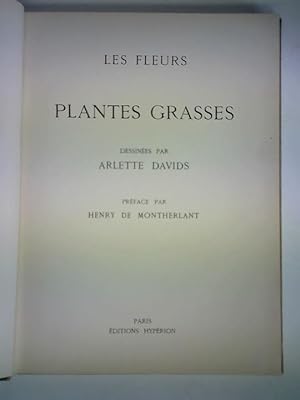 Immagine del venditore per Les Fleurs - Plantes Grasses venduto da Celler Versandantiquariat