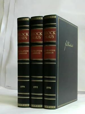 Brockhaus Enzyklopädie 3 Jahrbücher 1994/1995/1996