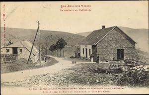 Ansichtskarte / Postkarte Brézouard Grand Est, Vogespässe, Aufstieg zum Col de Bonhomme