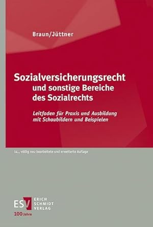 Seller image for Sozialversicherungsrecht und sonstige Bereiche des Sozialrechts : Leitfaden fr Praxis und Ausbildung mit Schaubildern und Beispielen for sale by AHA-BUCH GmbH