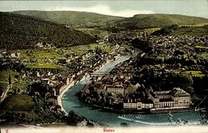 Ansichtskarte / Postkarte Baden Kanton Aargau Schweiz, Gesamtansicht