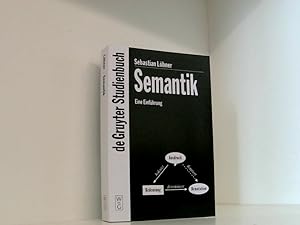 Seller image for Semantik: Eine Einfhrung (De Gruyter Studienbuch) eine Einfhrung for sale by Book Broker