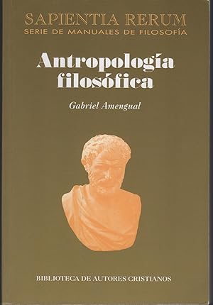 Bild des Verkufers fr ANTROPOLOGA FILOSFICA zum Verkauf von Librera Hijazo