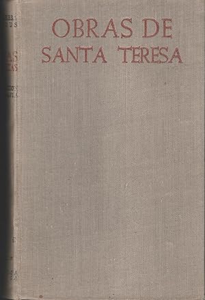 Seller image for OBRAS COMPLETAS DE SANTA TERESA., TOMO I Biografa Teresiana. Biografa de Santa Teresa. Libro de la vida. for sale by Librera Hijazo