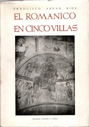 Imagen del vendedor de El romnico en Cinco Villas . a la venta por Librera Astarloa