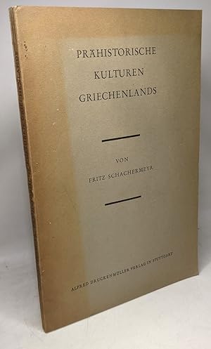 Prähistorische Kulturen Griechenlands