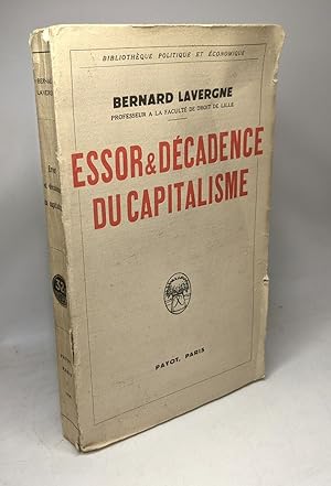 Seller image for Essor & dcadence du capitalisme for sale by crealivres