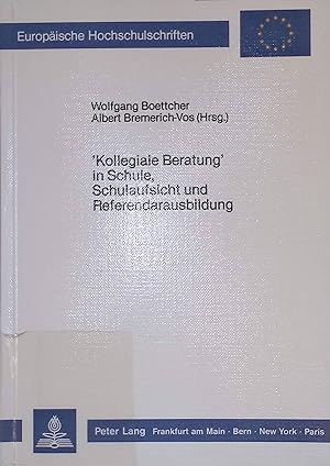 Imagen del vendedor de "Kollegiale Beratung" in Schule, Schulaufsicht und Referendarausbildung. a la venta por books4less (Versandantiquariat Petra Gros GmbH & Co. KG)