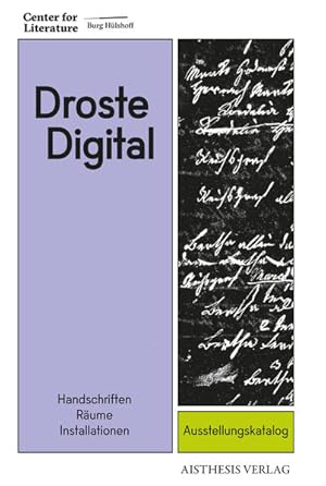 Imagen del vendedor de DROSTE DIGITAL: Handschriften - Rume - Installationen a la venta por Studibuch