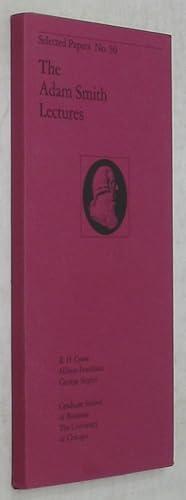 Immagine del venditore per The Adam Smith Lectures (Selected Papers No. 50): Adam Smith's Relevance for 1976, The Successes and Failures of Professor Smith, Adam Smith's View of Man (Three Part Set) venduto da Powell's Bookstores Chicago, ABAA