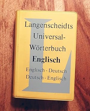 Seller image for Langenscheidts Universal-Wrterbuch Englisch. Englisch-Deutsch / Deutsch-Englisch Englisch for sale by Antiquariat Buchhandel Daniel Viertel