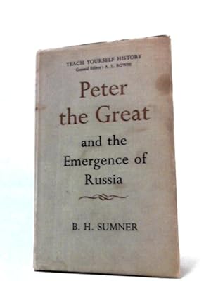 Seller image for Peter The Great and the Emergence of Russia for sale by World of Rare Books