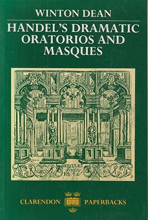 Handel's Dramatic Oratorios and Masques