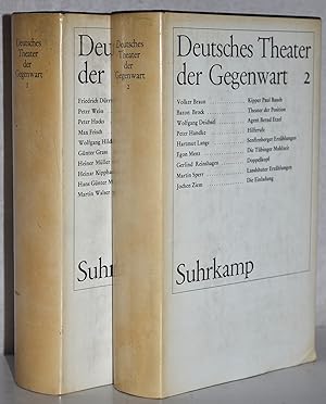 Deutsche Theater der Gegenwart. 1 + 2. (2 Bände). Nachw. v. Henning Rischbieter bzw. Hellmuth Kar...