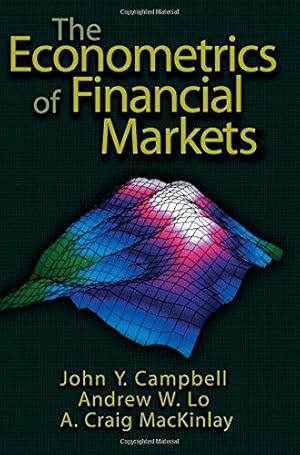 Imagen del vendedor de The Econometrics of Financial Markets a la venta por WeBuyBooks