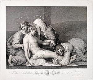 Bild des Verkufers fr A sua Altezza Reale Federigo Augusto Principe si Sassonia" - Die Beweinung Christi / The Lamentation of Christ zum Verkauf von Antiquariat Steffen Vlkel GmbH