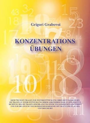 Image du vendeur pour Grabovoi, G: Konzentrationsbungen fr 31 Tage mis en vente par Smartbuy