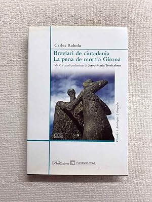 Bild des Verkufers fr Breviari de ciutadania / La pena de mort a Girona zum Verkauf von Campbell Llibres