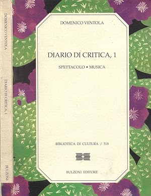 Diario di critica, 1 Spettacolo - Musica