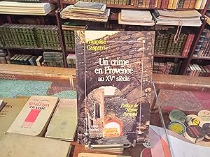 Imagen del vendedor de Un crime en Provence au XVe sicle a la venta por Librairie FAUGUET