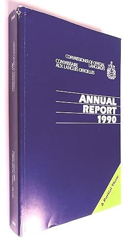 Rapport annuel 1990 - Annual Report 1990