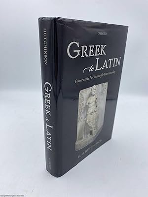 Greek to Latin Frameworks and Contexts for Intertextuality