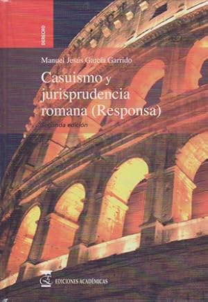 Bild des Verkufers fr Casuismo y jurisprudencia romana (Responsa) II. Acciones y Casos. zum Verkauf von Librera y Editorial Renacimiento, S.A.