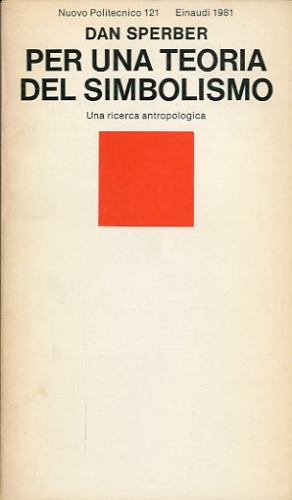 Seller image for Per una teoria del simbolismo. for sale by LIBET - Libreria del Riacquisto