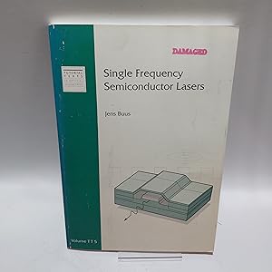 Imagen del vendedor de Single Frequency Semiconductor Lasers (Tutorial Texts in Optical Engineering) a la venta por Cambridge Rare Books