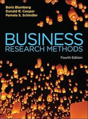 Seller image for Business Research Methods for sale by WeBuyBooks